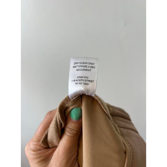 NEW Cami NYC Adene Vegan Leather Elastic Waist Pant Women's Cortado Size: XXS - Picture 8 of 9